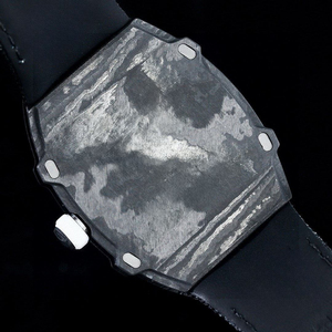 High-end men's mechanical <b>watch</b>, black carbon fiber tourbillon automatic mechanical <b>watch</b> 27-05 - Product Image 5