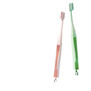 Brosse à dents pliable orthodontique Jacquard, spéciale pour les appareils dentaires et les traitements orthodontiques pour enfants et adultes, portable - Product Image 5