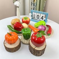Simulatie Fruit Schuim Oranje Bananen Limes Kunstmatig Ecologisch 10cm Huis Keuken Feest Fotografie Prop Winkel Etalages