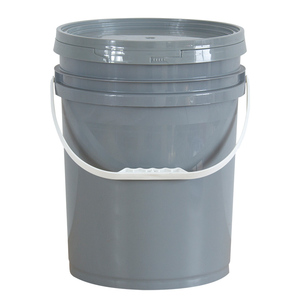 Hot Sale 1L - 20L Plastic Bucket With Handle And Lids Food Grade 5 Gallon Bucket