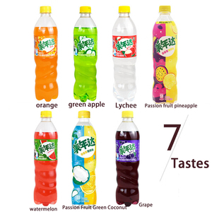 Bebida Carbonatada <span class=keywords><strong>Pepsi</strong></span> Cola Mirinda 7-up 500mL en Botella con Sabor a Naranja, Uva, Manzana, Maracuyá, Coco Verde - Product Image 2