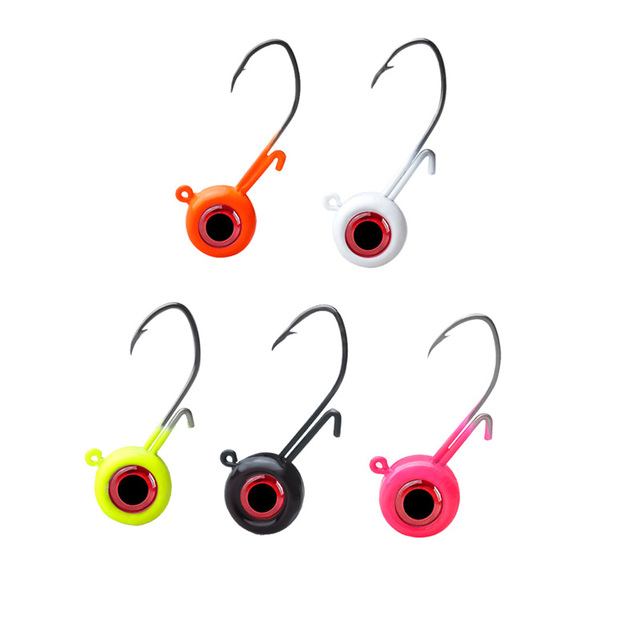 Hotsale Crappie Jig Head Sickle Jig Hook Lead Jighead