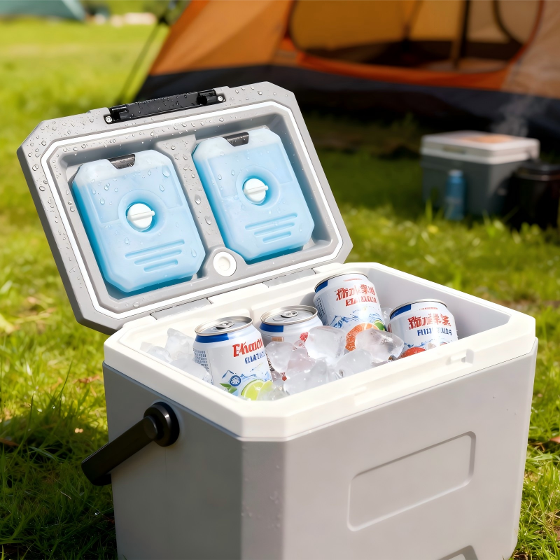 Heavy Duty Waterproof 22L Portable Camping Cooler Bag Durable Oxford Fabric Insulated Thermal Cooler With Heat Welded Seams