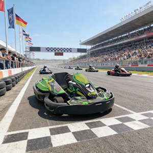 Kart électrique à moteur sans balais, accélération rapide, pour adultes, pour divertissement familial et événements de course - Product Image 5