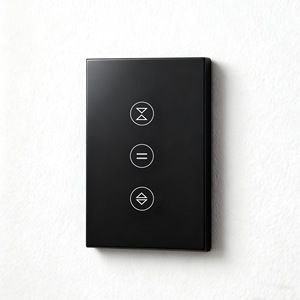 Graffiti Smart Roller Shutter Switch 118-US-TW-RS-01 White AC 100-240V 2.4Ghz WiFi Alexa Control Garage Door Opener - Product Image 2