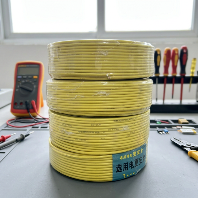 BVR Flexible Copper Wire PVC Insulated Single Core Electrical Cable for Indoor Wiring Home Improvement and Lighting