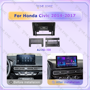 Kit de Panel Adaptador de Fascia para Montaje de Marco de Coche, el Más Vendido a <span class=keywords><strong>Precio</strong></span> Mayorista, para Honda Civic 2022-2025 de 10 Pulgadas LHD/RHD - Product Image 3