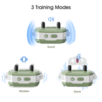 Vibrations-Bellkontrollhalsband mit Farbbildschirm Intelligentes Hundetrainingshalsband Patentiertes Design Humanes Design ohne Schock