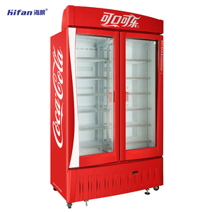 Frigorifero Espositore Commerciale con Doppia Porta in Vetro, Compressore, Display Digitale, Risparmio Energetico, Refrigeratore per Bevande per Supermercati - Product Image 2