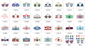 Nuevas Fundas para Vasos con Impresión por Transferencia UV DTF, Adhesivos para Vasos Impermeables y Lavables con Diseño <span class=keywords><strong>de</strong></span> la Liga <span class=keywords><strong>de</strong></span> Rugby <span class=keywords><strong>de</strong></span> Australia, Hechos <span class=keywords><strong>de</strong></span> Plastisol - Product Image 6