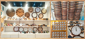 <span class=keywords><strong>Orologio</strong></span> <span class=keywords><strong>da</strong></span> <span class=keywords><strong>Parete</strong></span> Moderno <span class=keywords><strong>in</strong></span> <span class=keywords><strong>Legno</strong></span> <span class=keywords><strong>con</strong></span> Cupola <span class=keywords><strong>in</strong></span> Vetro per Decorazione Creativa della Casa - Product Image 5