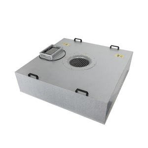 Laboratorio de setas Sala limpia 4x2 FFU 120V 50Hz Motor de 3 velocidades H14 Fabricación de HEPA Nueva condición usada Industrias aplicables - Product Image 6