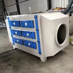 Équipement de boîte de <span class=keywords><strong>charbon</strong></span> <span class=keywords><strong>actif</strong></span> de nouvel état pour l'adsorption efficace de COV et d'épurateur de gaz résiduaires organiques - Product Image 1