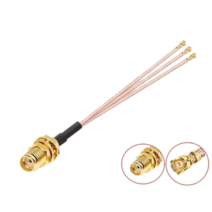 YCT <span class=keywords><strong>SMA</strong></span> ตั<span class=keywords><strong>ว</strong></span>เมีย u.fl สายเคเบิลแบบหลายหั<span class=keywords><strong>ว</strong></span>20ซม. IP1 50โอห์ม0-6GHz RG178 RF สำหรับ4G /wifi - Product Image 6