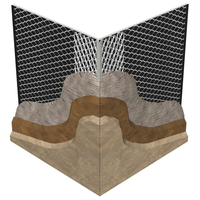 Vente d'usine de produits de plâtrage métalliques, cornières en acier galvanisé pour plâtrage et cornières en acier inoxydable pour plâtrage en béton
