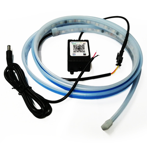 Faire une déclaration audacieuse sur la route voiture LED <span class=keywords><strong>Scanner</strong></span> couverture lumière 180cm LED voiture capot lumières bande voiture lumière décorative - Product Image 2