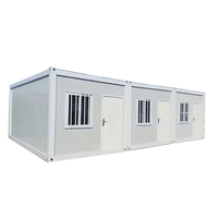 Maison portable insonorisée, bureau modulaire préfabriqué détachable, salle de réunion, maison mobile prête à l'emploi, casa prefabricada