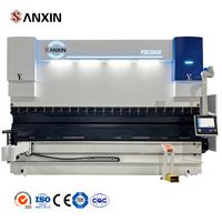 Presse plieuse hydraulique CNC entièrement automatique SANXIN, prix d'usine, 4000MM 3.2M, machine de pliage de tôles en acier au carbone et en aluminium