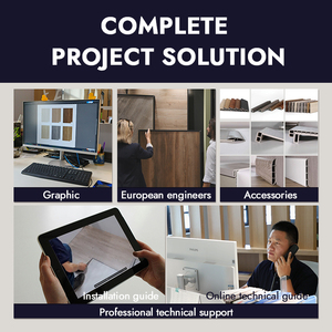 Hợp thời trang dễ dàng tự làm cài đặt sang trọng Vinyl sàn gạch không thấm nước sử dụng thương mại SPC sàn cho phòng tập thể dục trong nhà & Trường Học ứng dụng - Product Image 6