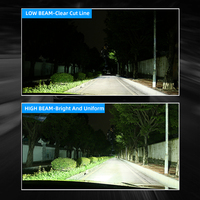 SFIDA KA5 Nouveaux phares de voiture LED 12V 100W 6000K avec 10000 lumens, ajustement universel et emballage personnalisable - Forme d'ampoule H4