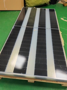 Module PV 380w 390w 400w, panneau solaire bifacial transparent, panneau solaire transparent sans cadre, kits de panneaux solaires BIPV pour les fournisseurs de toitures - Product Image 4