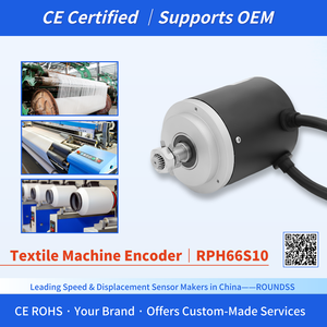 5V/24V Dual-Mode RPH66S10 Encoder |   Hochstabile Vollwelle für Textilien - Product Image 3