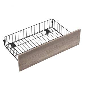 DB <b>Queen</b> Size Metal Platform <b>Bed</b> <b>Frame</b> Upholstery <b>Storage</b> USB LINER Footboard Drawers Headboard for Home Warehouse Application - Product Image 5