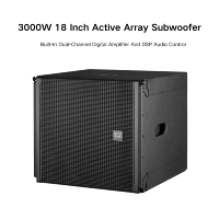 3000W Audio professionnel 18 pouces Module amplificateur Active Line Array Système de haut-parleurs Équipement
