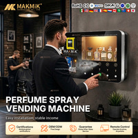 Distributeur automatique de parfums avancé MK avec écran tactile LED et système de paiement intelligent pour les centres commerciaux et les hôtels des aéroports