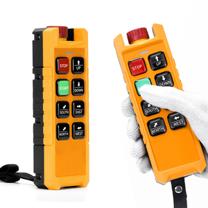 ML-P6 + Công Nghiệp 24V Điều Khiển Từ Xa Transmitter <span class=keywords><strong>6</strong></span>-Kênh Đài Phát Thanh Receiver Cho Crane Palăng Điện Nhiệt Độ Tự Động Sốc - Product Image 1