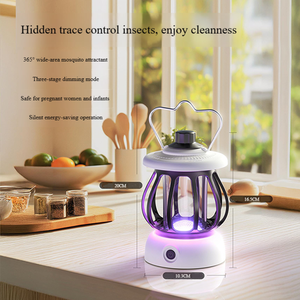 Venta al por mayor Trampa <span class=keywords><strong>para</strong></span> insectos voladores sin zapping Trampas <span class=keywords><strong>para</strong></span> <span class=keywords><strong>moscas</strong></span> de frutas Trampa <span class=keywords><strong>para</strong></span> <span class=keywords><strong>moscas</strong></span> recargable 3 en 1 UV Mosquito Killing Camping Lighting - Product Image 2