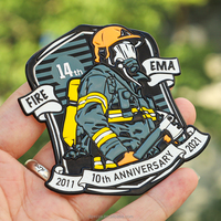 Badges de vêtements pour personnel, patchs 3D thermocollants personnalisés en TPU, étiquettes de marque, logos d'équipe et de club pour uniformes, sérigraphiés et en relief