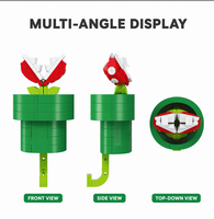 Juego de Bloques de Construcción Personalizados, Gancho de Pared Estilo MOC, Colgador de Ladrillos 3D DIY para Decoración de Habitación Infantil, Guardería, Cocina, Organizador Creativo, Regalos