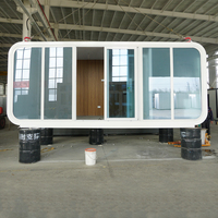 Construction rapide 20ft modulaire préfabriqué petites maisons conteneur bureau Portable Apple House Pod mobile Apple cabine