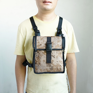 Arnés de Pecho para Binoculares con Camuflaje Digital, Bolsillo de Malla, Equipo de Observación para Exteriores, Portátil, para Actividades de Camping - Product Image 5