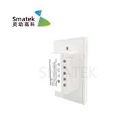 Passerelle Zigbee sans fil Tuya Smart Home avec panneau de commande d'affichage de 4 "pour les bâtiments pour contrôler l'interrupteur mural