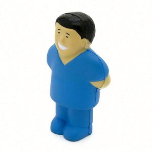 PU Foam Male <b>Nurse</b> Stress Ball Imprint Logo <b>Nurse</b> Stress Relief Toys for Business Promotion - Product Image 2