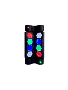 Nouvelle conception 2024, éclairage de scène <span class=keywords><strong>professionnel</strong></span> Spider, lumière LED RGBW 8x3W DMX512 à tête mobile pour éclairage de piste de danse disco - Product Image 5