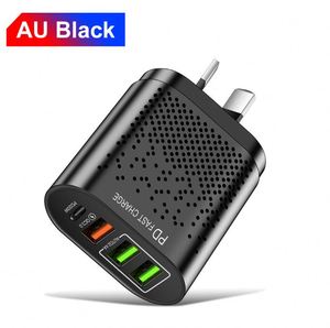 อะแดปเตอร์ชาร์จเร็ว QC3.0 PD55W 3PD+3USB+2Type-C พร้อมวัสดุทนไฟ PC สำหรับโทรศัพท์และการเดินทาง - Product Image 6