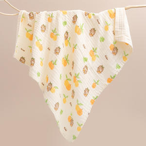 Imprimé jeter couverture Swaddle Wrap serviette confortable doux respirant mousseline infantile bébé Swaddle Wrap couverture - Product Image 5