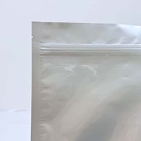 Sacs d'emballage personnalisés pour collations et aliments, en aluminium refermable et résistant à l'humidité avec fermetures éclair et sacs en plastique PE