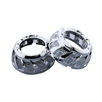 Phares Angel Eye RGB haute performance pour la personnalisation automobile, anneaux halo LED multicolores, étanches, universels