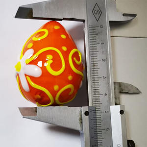 50x37mm gros oeuf fait à la main fleur marbre <span class=keywords><strong>verre</strong></span> 90 grammes forme d'oeuf billes <span class=keywords><strong>de</strong></span> <span class=keywords><strong>verre</strong></span> Six conception oeufs <span class=keywords><strong>de</strong></span> pâques jouet couleur galet billes - Product Image 5