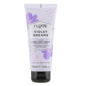 I Love firma Collection 100 ml crema idratante mani e unghie viola sogni - Product Image 1