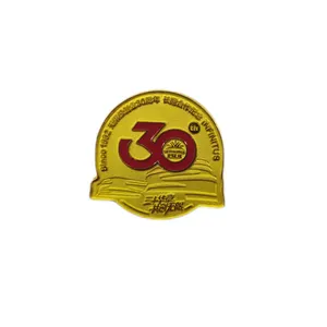 Moeda Redonda Emblema Empresa Logotipo Personalização Broche Tag Presente Lapela Pin