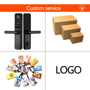 आसान स्थापना बिना चाबी बिजली बॉयोमीट्रिक Serrure डे पोर्टे intelligente फिंगरप्रिंट पासवर्ड दरवाज़ा बंद - Product Image 4