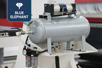 Blue Elephant 5 Axes CNC Router 1325 1530 2040 ATC 3D Statue et Machine de fabrication de modèles pour la pierre, le bois et les matériaux composites