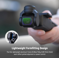 Kit de filtres magnétiques pour DJI Osmo Pocket 3/Pocket 4/Xtra Muse, ND16 ND64 ND256 & 1/4 Diffusion Noire pour Effet Cinématique de Brume