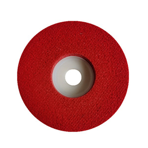 แผ่นขัดไนลอนไนบัส 100 กริต สำหรับเครื่องเจียรแบบดิสก์ - Product Image 1