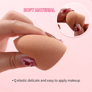 BEILI 4 Cái Mềm Makeup <span class=keywords><strong>Sponge</strong></span> Puff Trứng Đen Hồng Màu <span class=keywords><strong>Sponge</strong></span> <span class=keywords><strong>Make</strong></span> <span class=keywords><strong>Up</strong></span> Brush Biểu Tượng Tùy Chỉnh Phụ Kiện Làm Đẹp Bán Buôn - Product Image 3